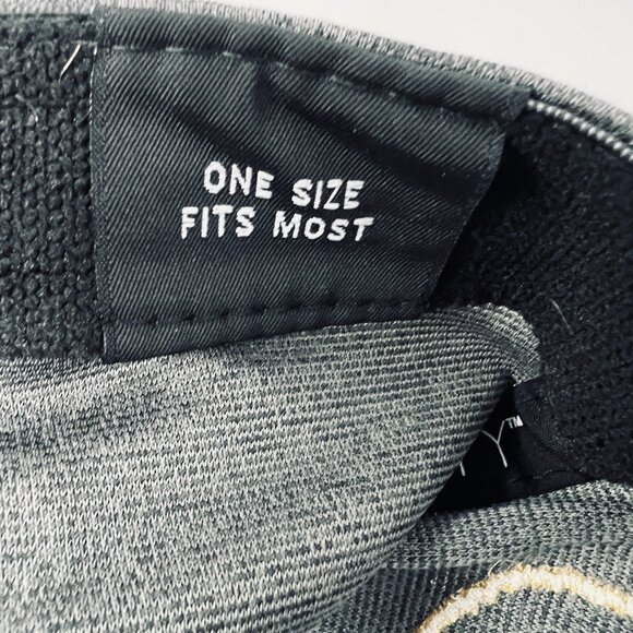 Cubs World Series‎ Champion 2016 Mens Hat One Size Gray Black New Era 39Thirty - Picture 8 of 8